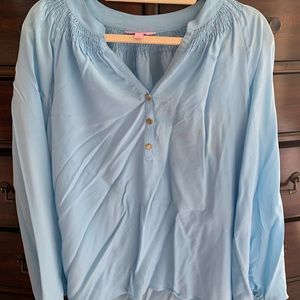 Lilly Pulitzer Blouse light blue - Large